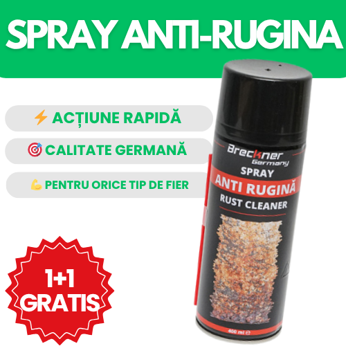 SPRAY ANTI-RUGINA PENTRU TOATE TIPURI DE FIER